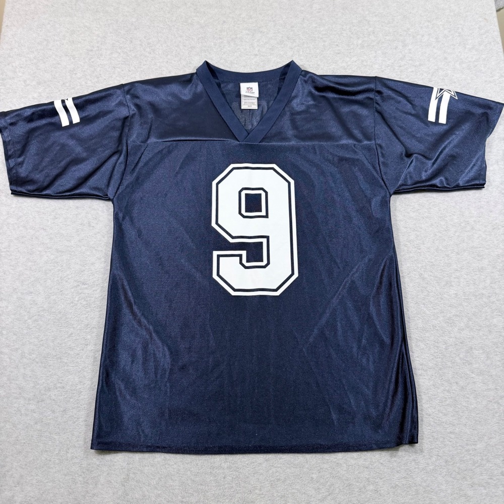 NFL Team Apparel Dallas Cowboys Jersey‎ Mens M Navy Tony Romo 9